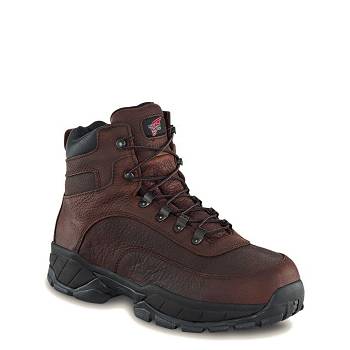 Red Wing TruHiker 6-inch Soft Toe - Hnede Nepremokave Topanky Panske, RW146SK